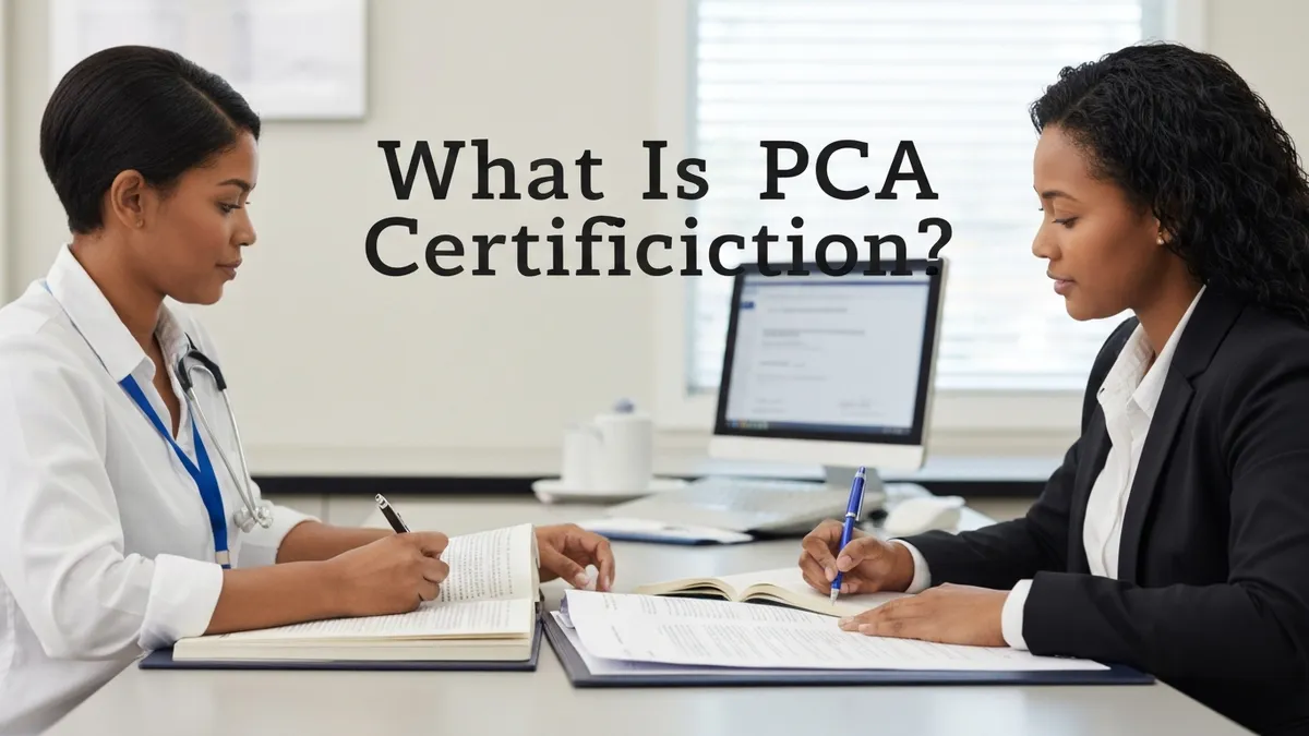 What is Pca Certification? - PCA - Personal Care Assistant certification study resource