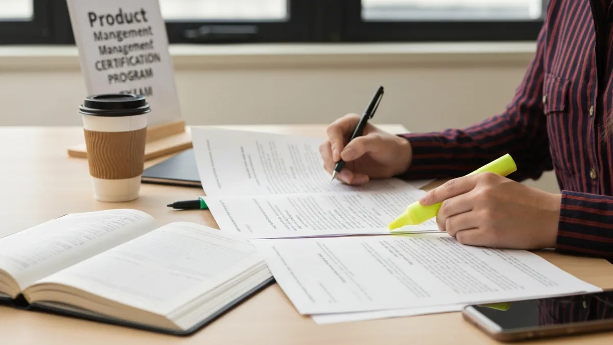 Product Manager - Product Management Certification Program certification study resource