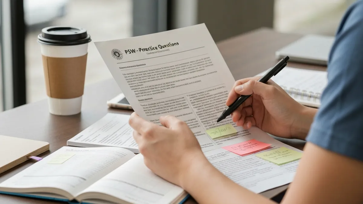 Support Worker Personal Statement - PSW - Personal Support Worker certification study resource