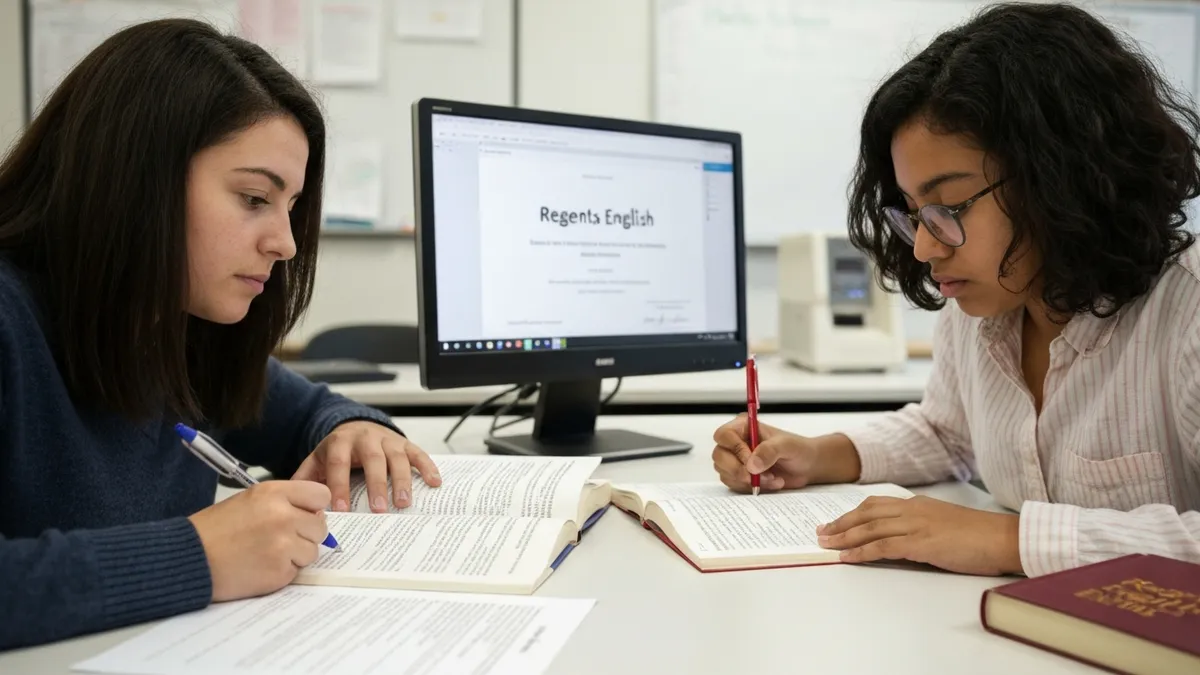 About the New York English Regents Exam - Regents English certification study resource