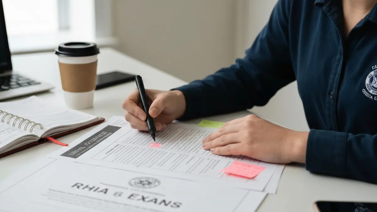 Rhia Exam Flashcards - RHIA Exam certification study resource