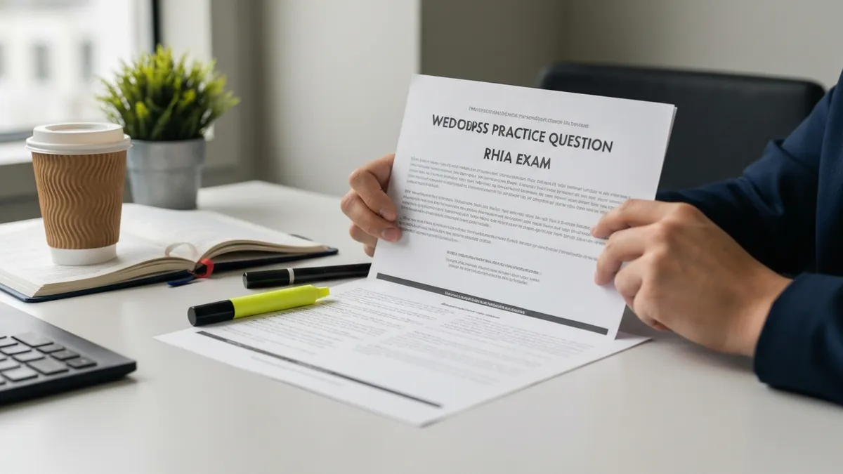 Rhit to Rhia - RHIA Exam certification study resource
