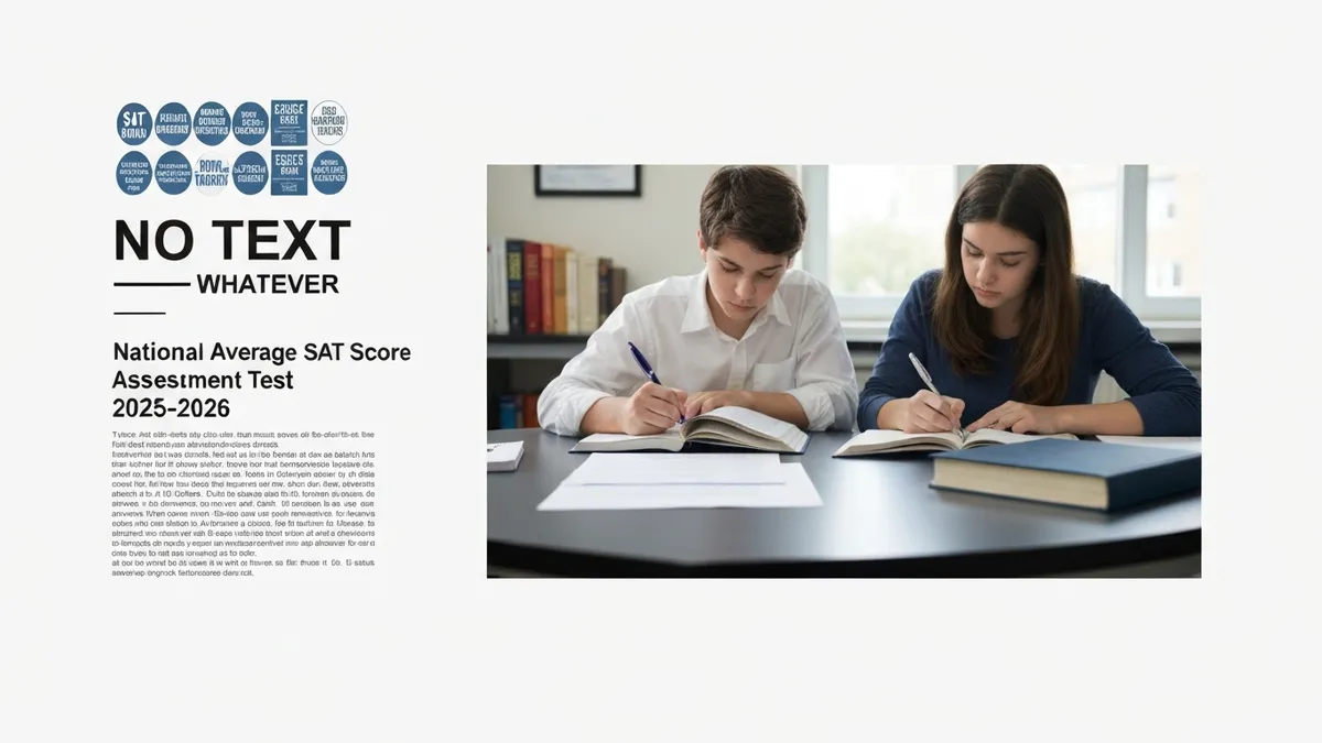 National Average Sat Score 2025–2026 - SAT - Scholastic Assessment Test certification study resource