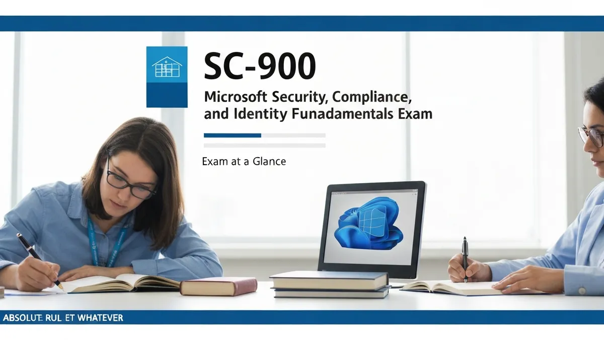 Sc-900 Exam at a Glance guide for SC-900 - Microsoft Security, Compliance, and Identity Fundamentals Exam exam preparation