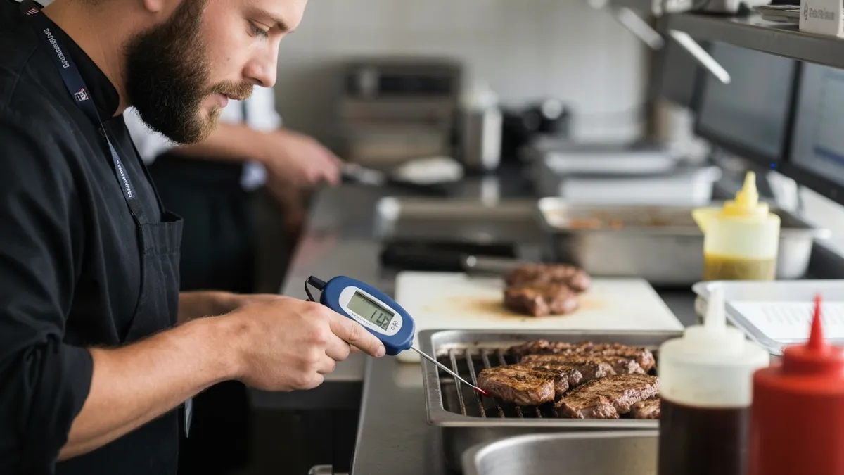 ServSafe Manager Exam topics and HACCP principles visual guide