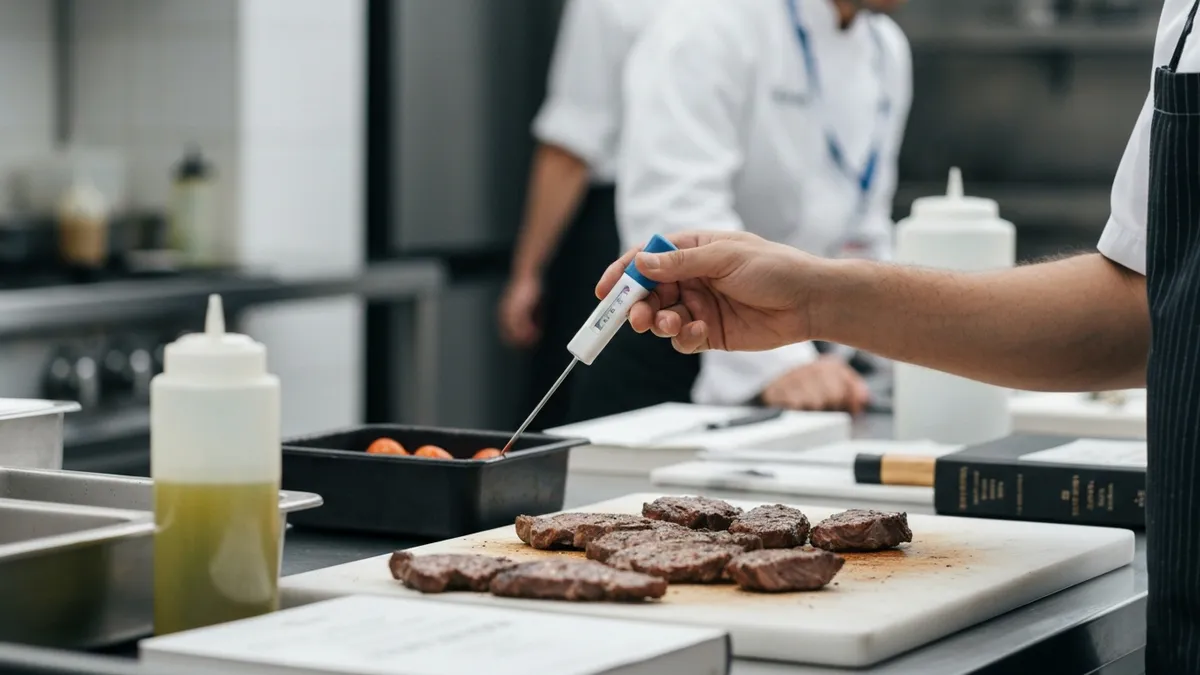 ServSafe exam most-tested topics including temperature control and HACCP