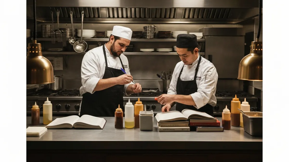 ServSafe minimum internal cooking temperatures chart by food type — poultry 165°F, ground meat 155°F, seafood 145°F