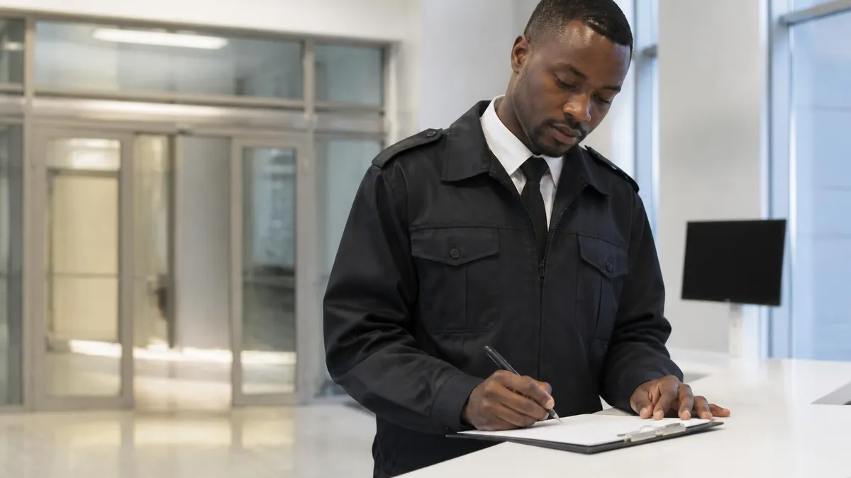 Buyer's Checklist - SIA Security Guard Licence certification study resource