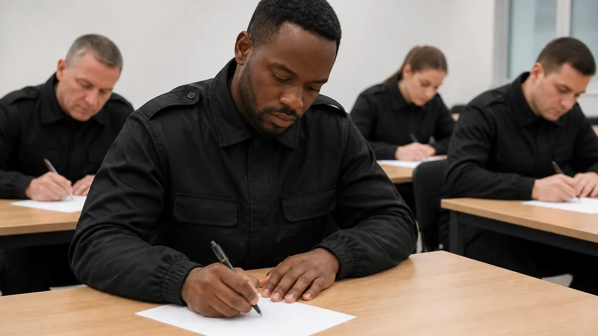 How the Exams Work - SIA Security Guard Licence certification study resource