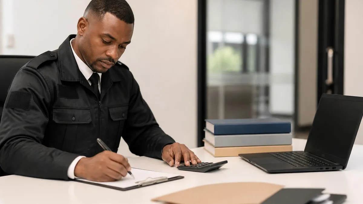 Pre-application Cost Checklist Before You Pay - SIA Security Guard Licence certification study resource