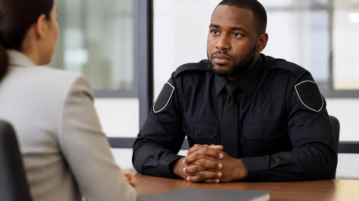 Security Officer Interview Prep - SIA Security Guard Licence certification study resource