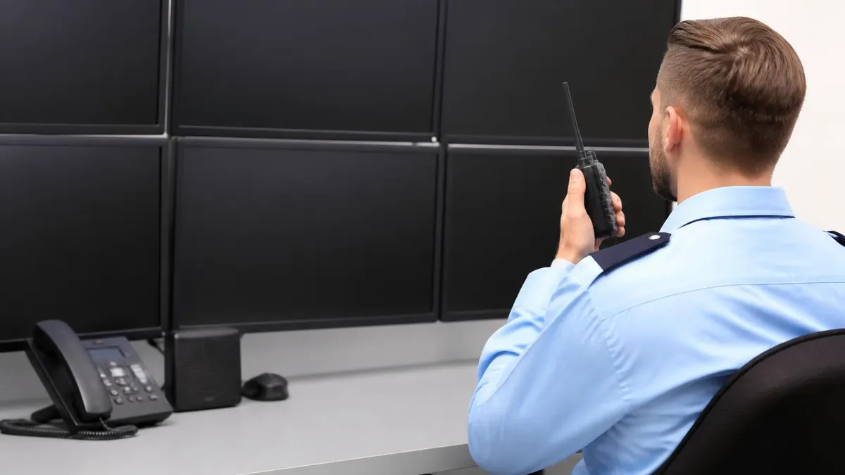 Where Cctv Operators Work - SIA Security Guard Licence certification study resource