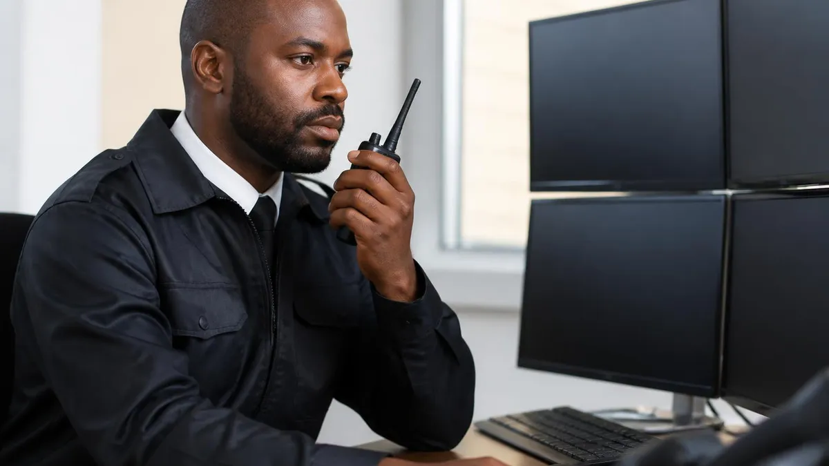 Key Requirement for Security Work - SIA Security Guard Licence certification study resource