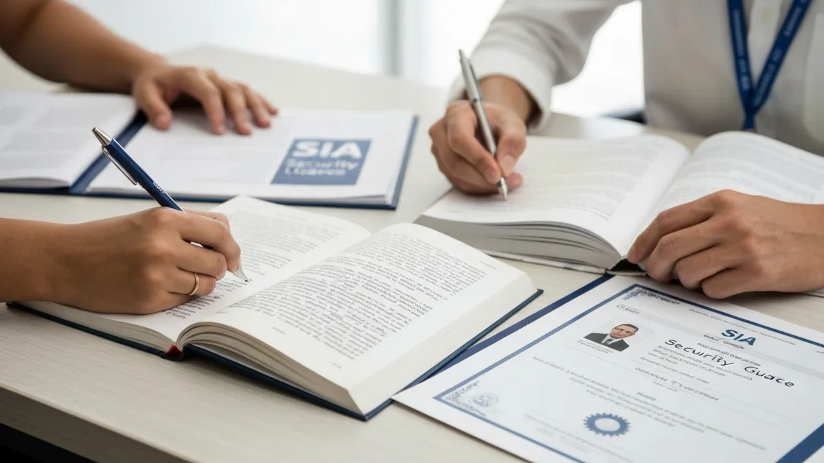 Sia Licence Types - SIA Security Guard Licence certification study resource