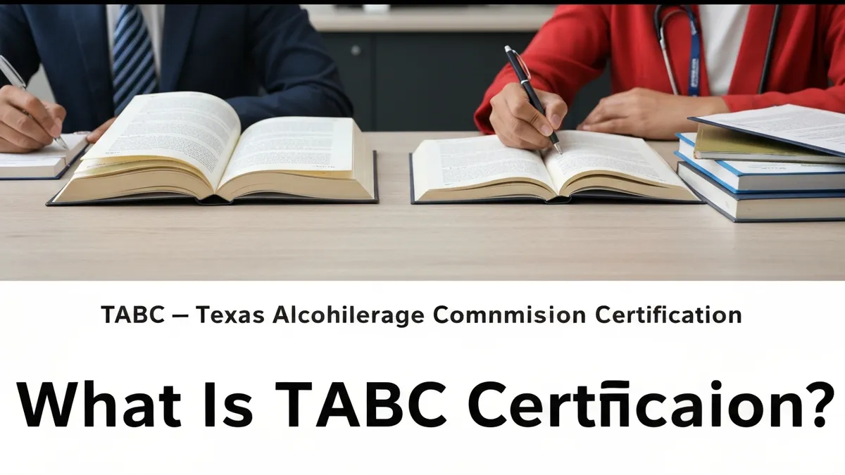 What is Tabc Certification? - TABC - Texas Alcoholic Beverage Commission Certification certification study resource