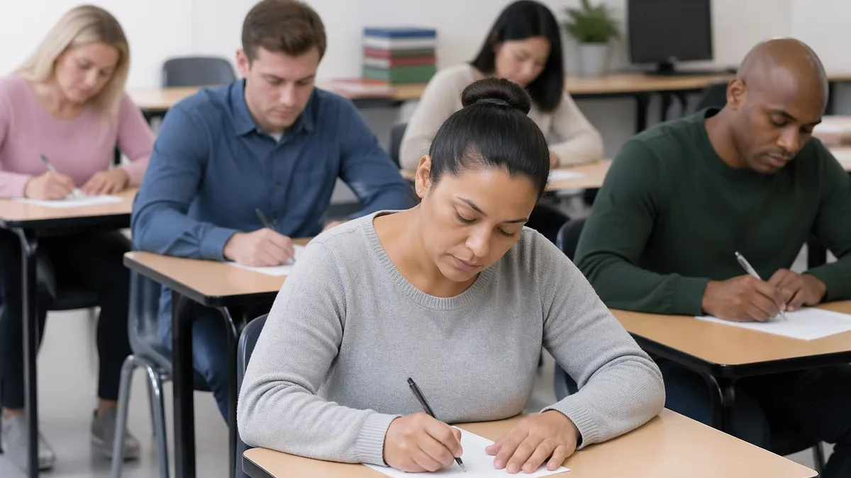 TABE applied math practice test sample questions — fractions and percentages