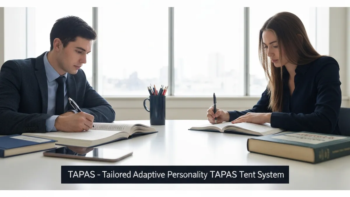 What is the Tapas Test? - TAPAS - Tailored Adaptive Personality Assessment System certification study resource