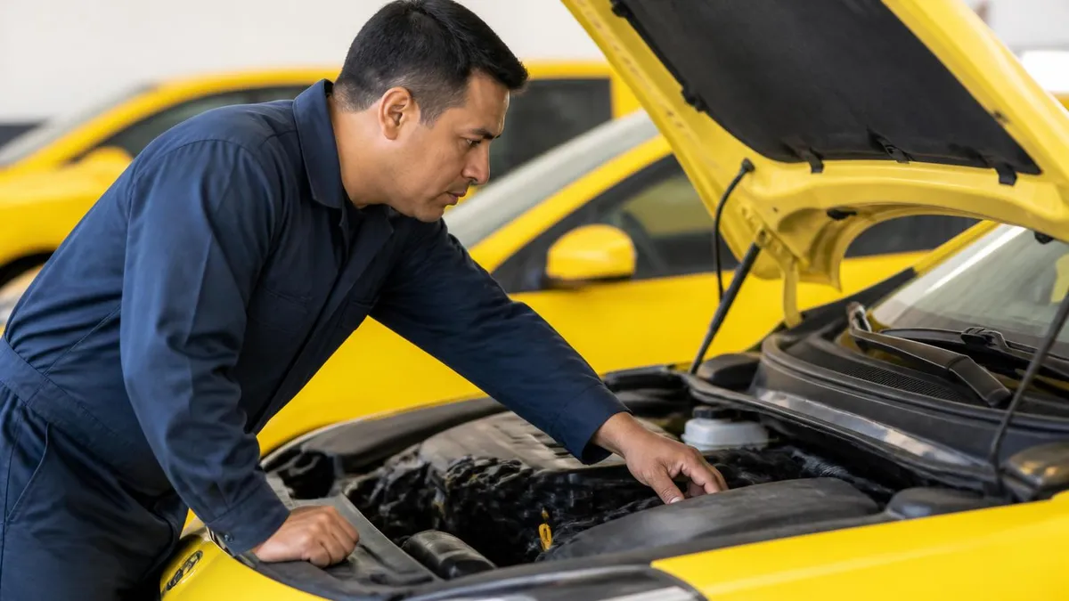 Pre-inspection Vehicle Preparation Checklist - TLC - Taxi and Limousine Commission certification study resource