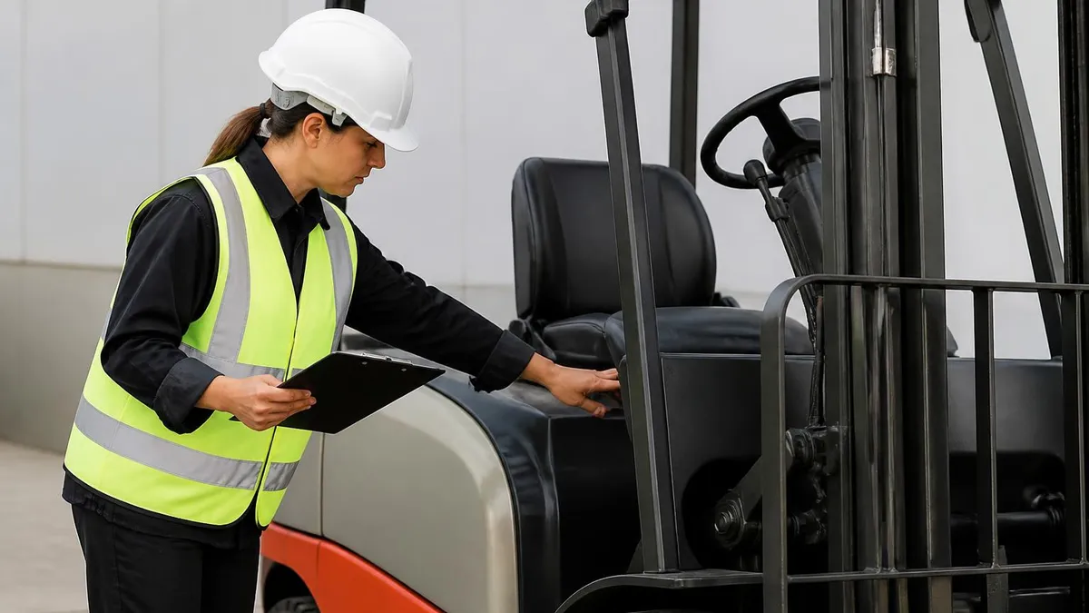Checklist: What to Verify Before Operating a - Forklift Licence Australia - TLILIC0003 certification study resource