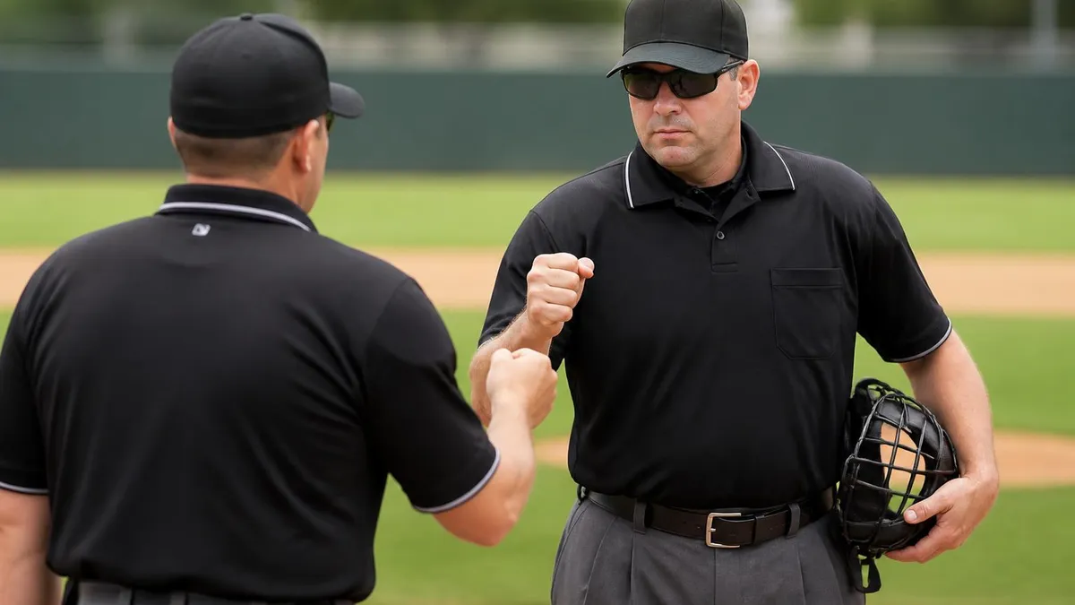 Pre-pitch and Partner Signal Checklist for Ev - Umpire Certification certification study resource