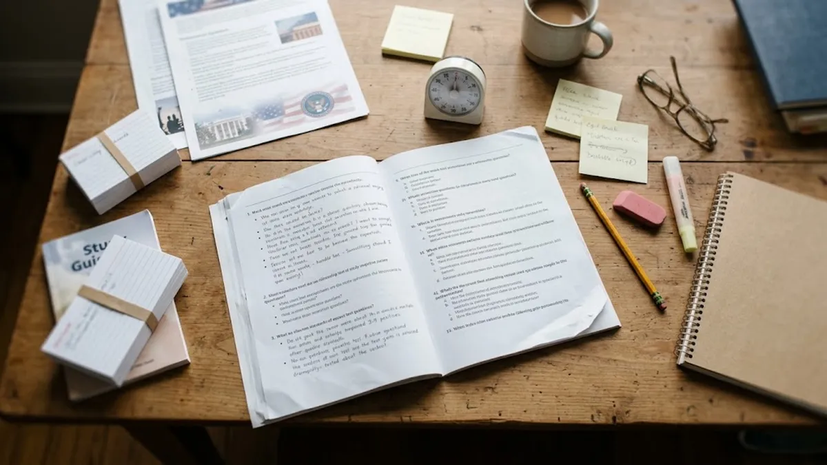 Flash Cards for Us Citizenship Test: How to Study the Civics Questions