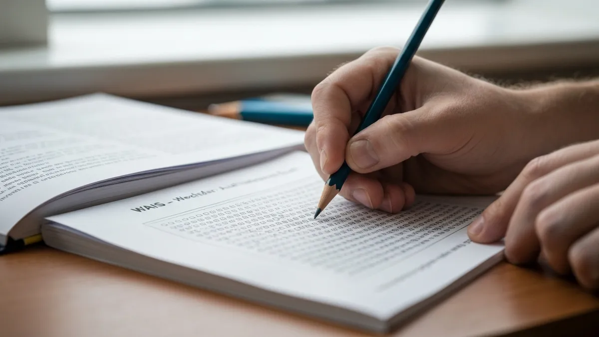 Wais Questionnaire Pdf - WAIS - Wechsler Adult Intelligence Scale certification study resource