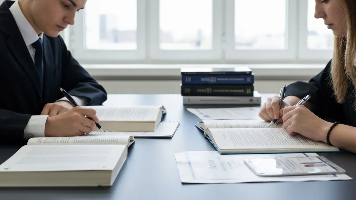 Law firm recruitment timeline showing Watson Glaser online assessment stage for Magic Circle training contract applications