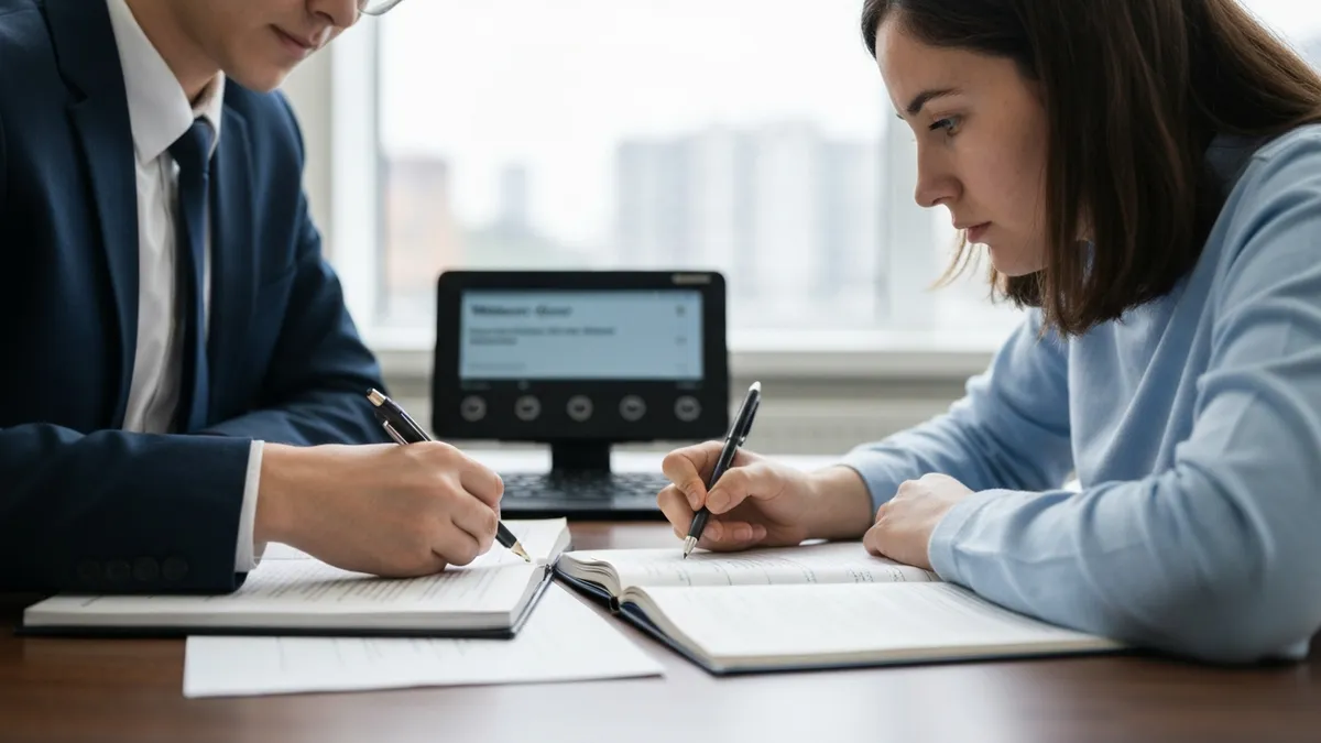 Watson Glaser timed practice checklist and timer showing structured preparation approach for critical thinking test