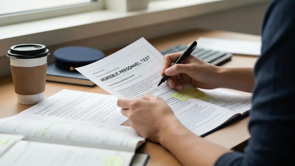 Wonderlic Wast - Wonderlic Personnel Test certification study resource