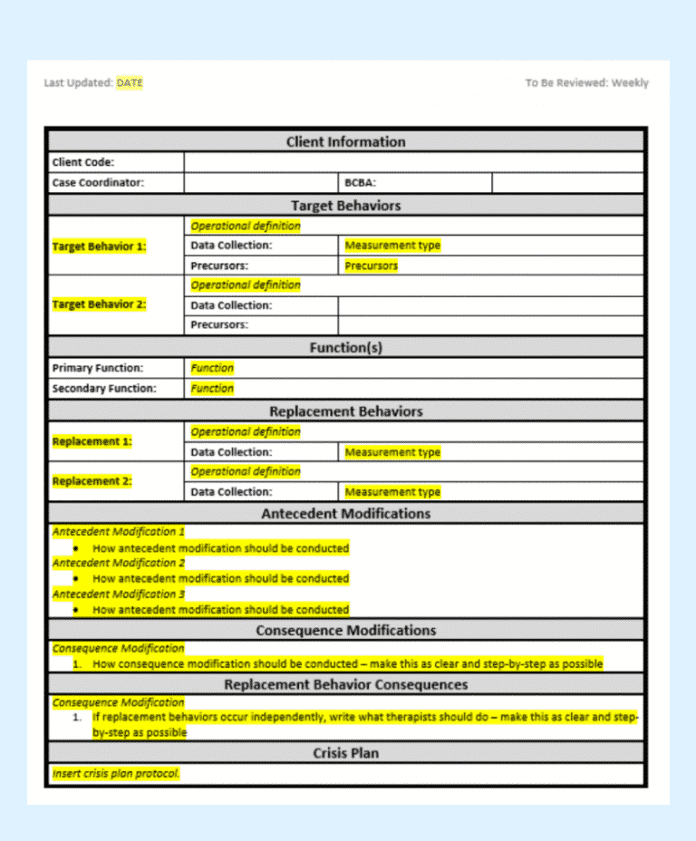 RBT Behavior Reduction Test #2