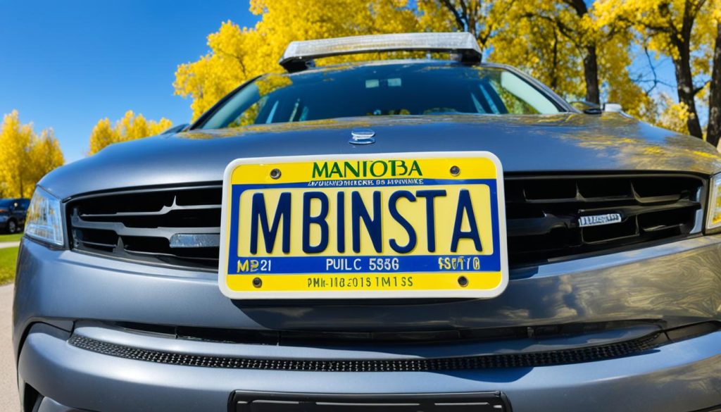 Vehicle registration Manitoba