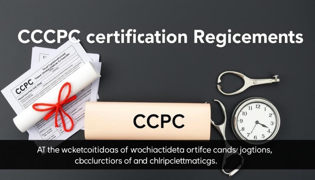 CCPC certification requirements