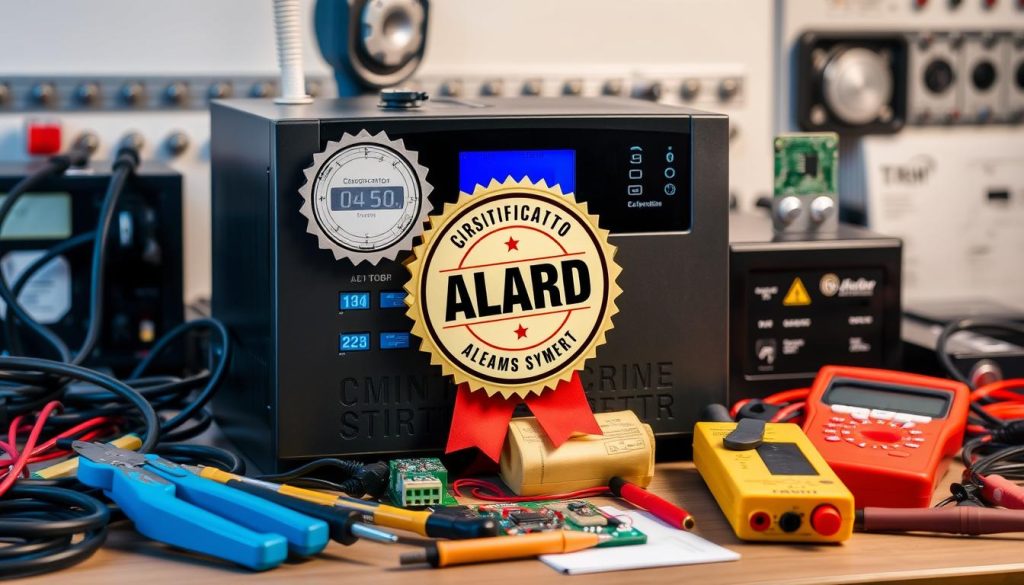 alarm system certification