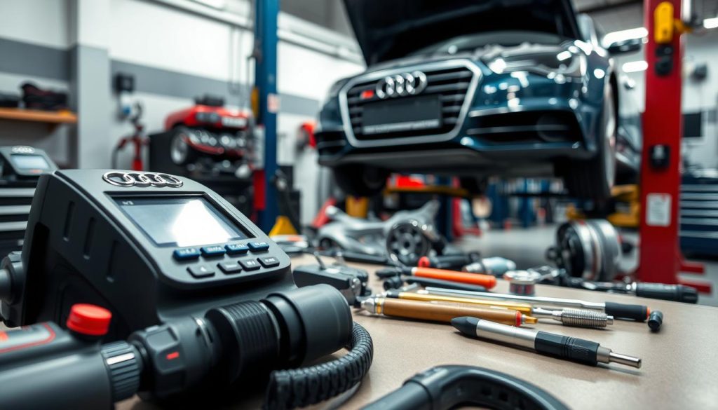 audi mechanic exam