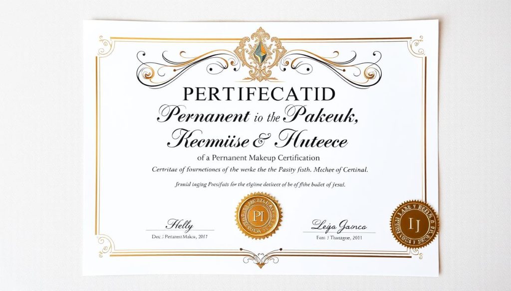 permanent makeup certification