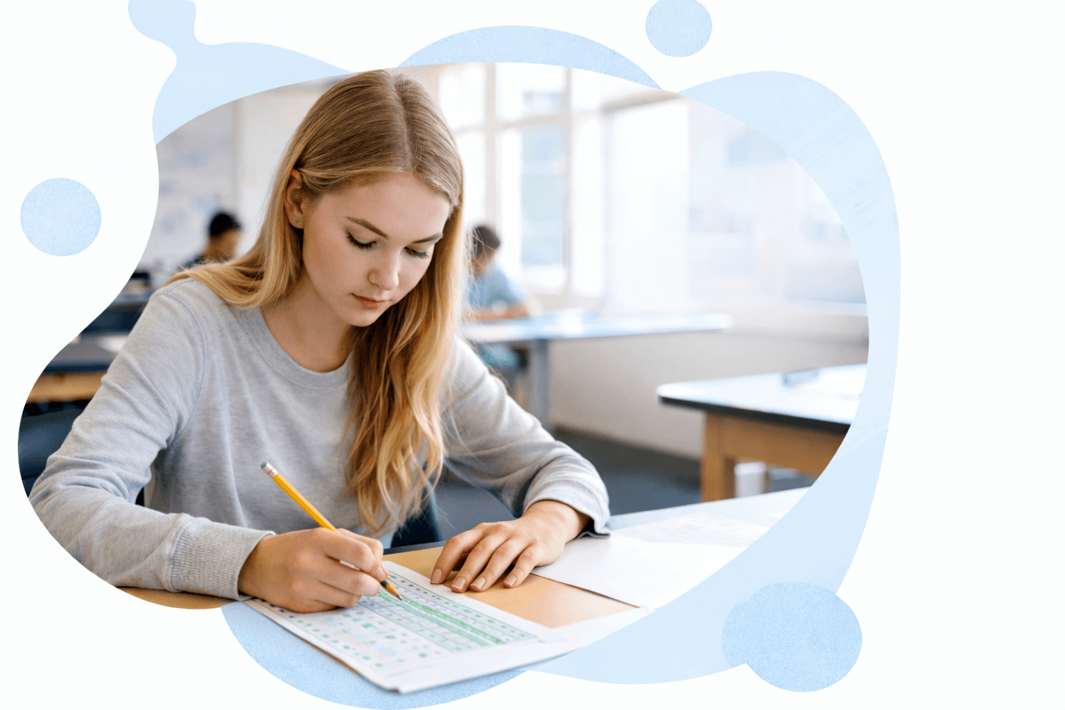 BCA Entrance Exam preparation with students studying