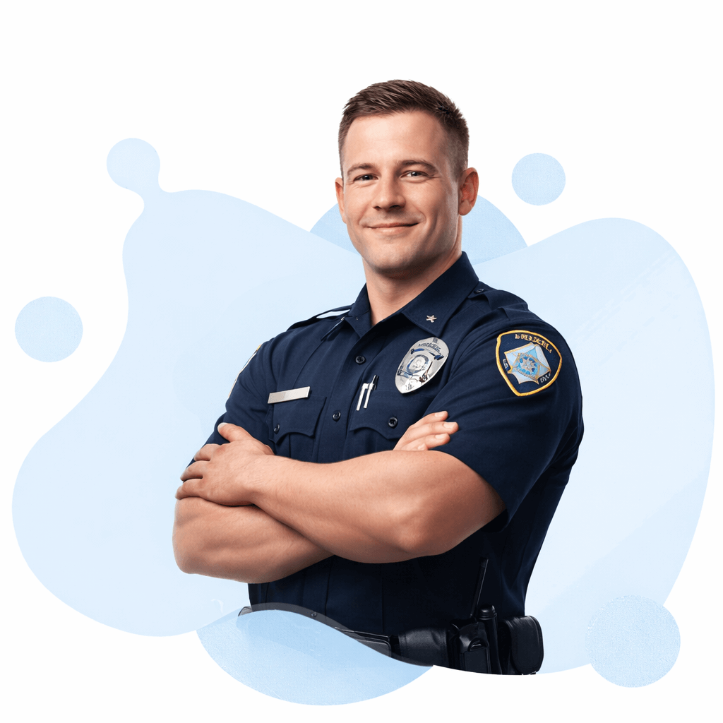 Professional Law Enforcement Officer studying for CJBAT Exam